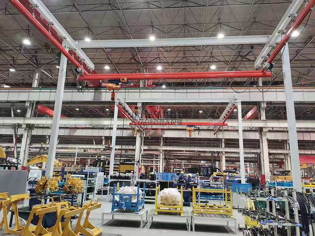 轻型KBK轨道系统在工业生产中体现出的优越性能-时代起重