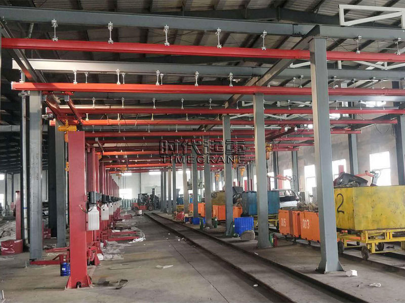 轻型组合式自立起重机产品实拍
