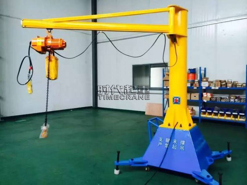 移动式悬臂起重机产品实拍